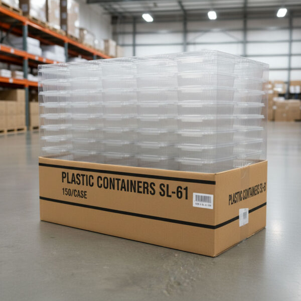 Plastic Containers SL-61, 150/case